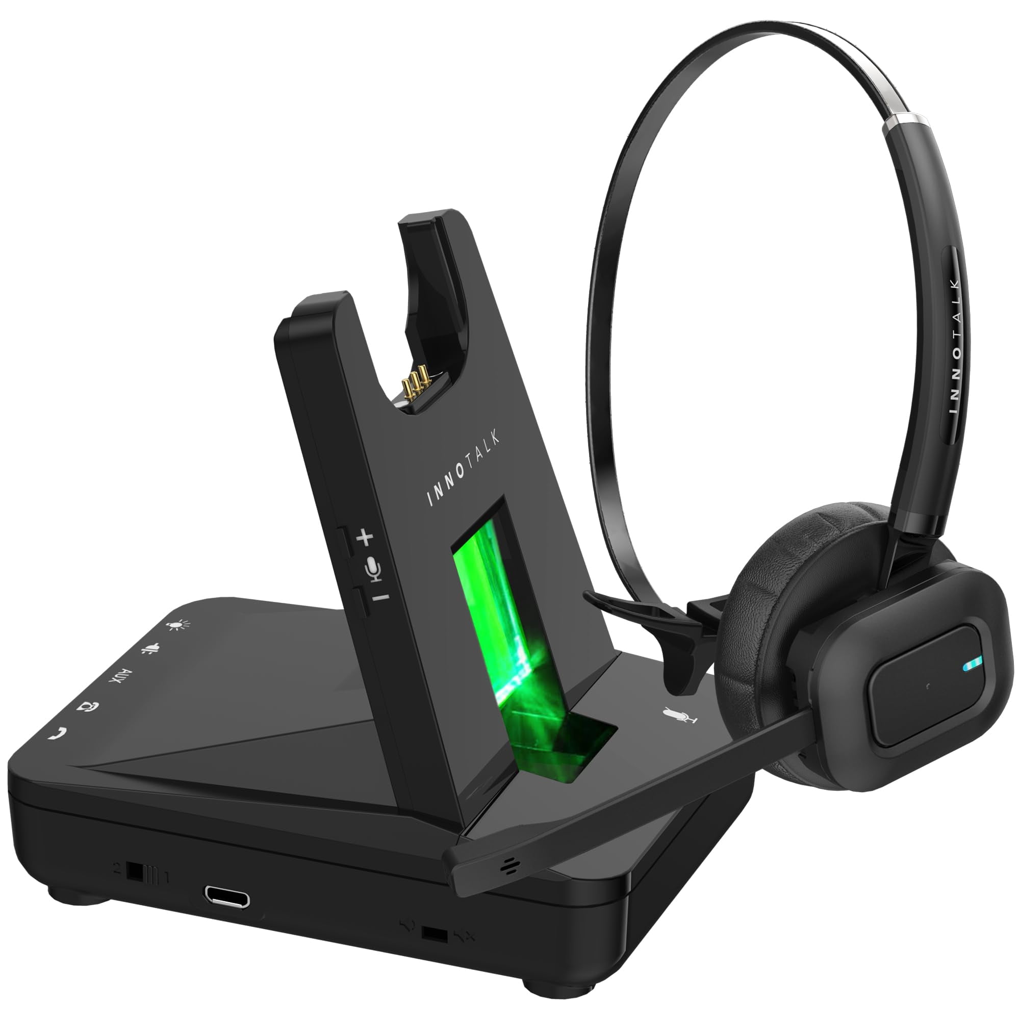 Auricular Inalámbrico Para Teléfono De Escritorio Innotalk W780 Con 12 Horas De Conversación