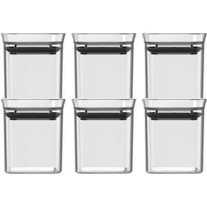 Ou - Especieros Herméticos Block 6 Piezas (0,150L) Transparente