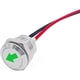 thumbnail image 1 of Luz Indicadora LED Taiss 12V Verde Metal 12mm Panel, 1 of 3