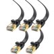 thumbnail image 1 of Cable Ethernet plano Cat7 Maximm 1,8 m (5 unidades) negro, 1 of 6