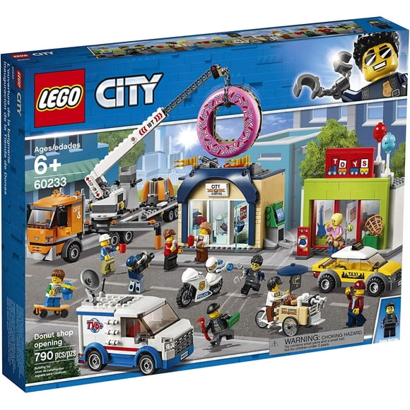 Juguete de construcción LEGO City Donut Shop Opening 60233 790 piezas