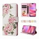 thumbnail image 3 of FOXDOCK Funda Tipo Cartera Floral para Samsung Galaxy A16 5G ,Funda con Tapa de Cuero PU, Protección Antigolpes con Ranuras para Tarjetas y Soporte, 3 of 5