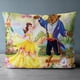thumbnail image 3 of Princess and Beast Cartoon Duvet Cover Set 100% Microfiber Bedding Set Skin-Friendly 3 Piece Comforter Cover Set for a Comfortable Sleep, 3 of 5