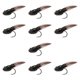 thumbnail image 5 of 10 Se?uelos De Pesca Con Mosca Con Forma De Renacuajo, Portátiles, Para Hombres, Pescadores De Trucha, L, 5 of 5