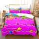 thumbnail image 1 of Game Candy Crush Soda Saga Bedding Set Single Twin Full Size Bed Set Adult Kid Bedroom Duvet cover Sets Home Textiles Bed Sheets, 1 of 5