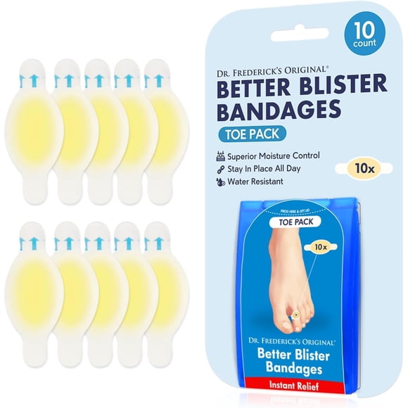 Blíster para vendajes Dr. Frederick's Original Better, 10 unidades