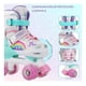 thumbnail image 5 of Patines 4 Ruedas Led Ajustable Para Niñas Arcoiris Turqueza, 5 of 8