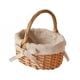 thumbnail image 4 of Mini Cesta Tejida Con Asa, Cesta De Pan Para Cosecha De Dulces, 4 of 5