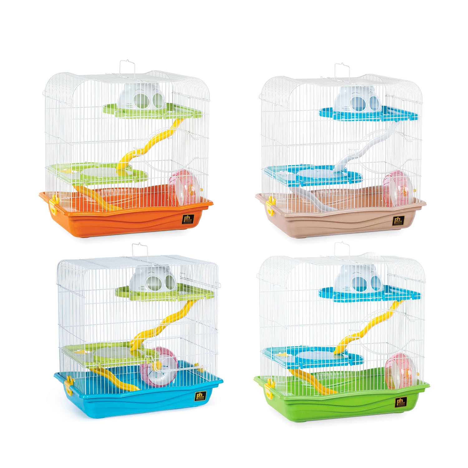 JAULA REFUGIO PARA HAMSTERS (4 NIVELES)
