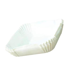 Bothyi - 50/100 Uds. De Papel Desechable Para Freidora De Aire, Antiadherente, Papel Para Hornear A Prueba De Aceite, 50 Uds., Blanco