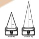 thumbnail image 4 of Bolsa transparente Joryin Clear Purse Stadium aprobada para mujeres, 4 of 7