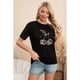 thumbnail image 3 of Polera Mujer Algodon Manga Corta Tendencia Urbana Guinda 0062, 3 of 3
