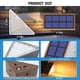 thumbnail image 4 of Luces solares NIORSUN, paquete de 6, color blanco cálido, impermeables, 4 of 7