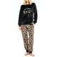 thumbnail image 1 of Pijama Estampado Leopardo Polar Lady Genny, 1 of 3