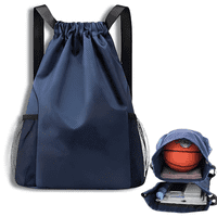 Crusec - Mochila Bolso Tipo Morral Deportivo Impermeable - Azul Oscuro