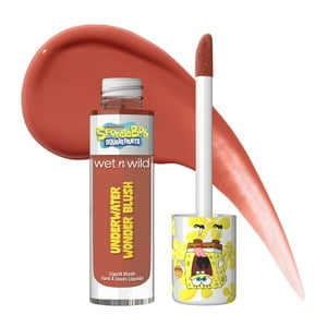Wet N Wild - Liquid Blush Sumergió En La Salvaje Maravilla Submarina De Bob Esponja