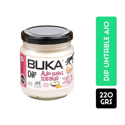 Salsa Dip Ajo Tostado Frasco 220 G Buka