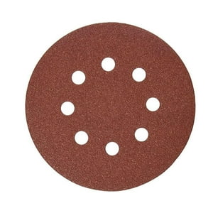 Papel De Lija Dewalt Dw4309 Con Gancho Y Bucle De Grano 80, 5 Pulgadas (Paquete De 25)