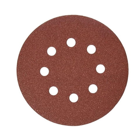 Papel De Lija Dewalt Dw4309 Con Gancho Y Bucle De Grano 80, 5 Pulgadas (Paquete De 25)