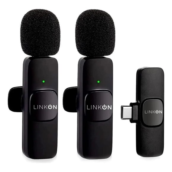 Microfono Inalambrico Solapa Lavalier Linkon Profesional - Entrada Iphone