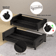 thumbnail image 5 of Caja Organizadora De Para Bajo Cama Con Ruedas 2 Piezas-Negro ¡Sin imagen!, 5 of 6