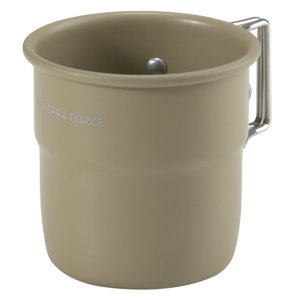 Terra Force - Taza Aluminio Camping 300 Ml Arena