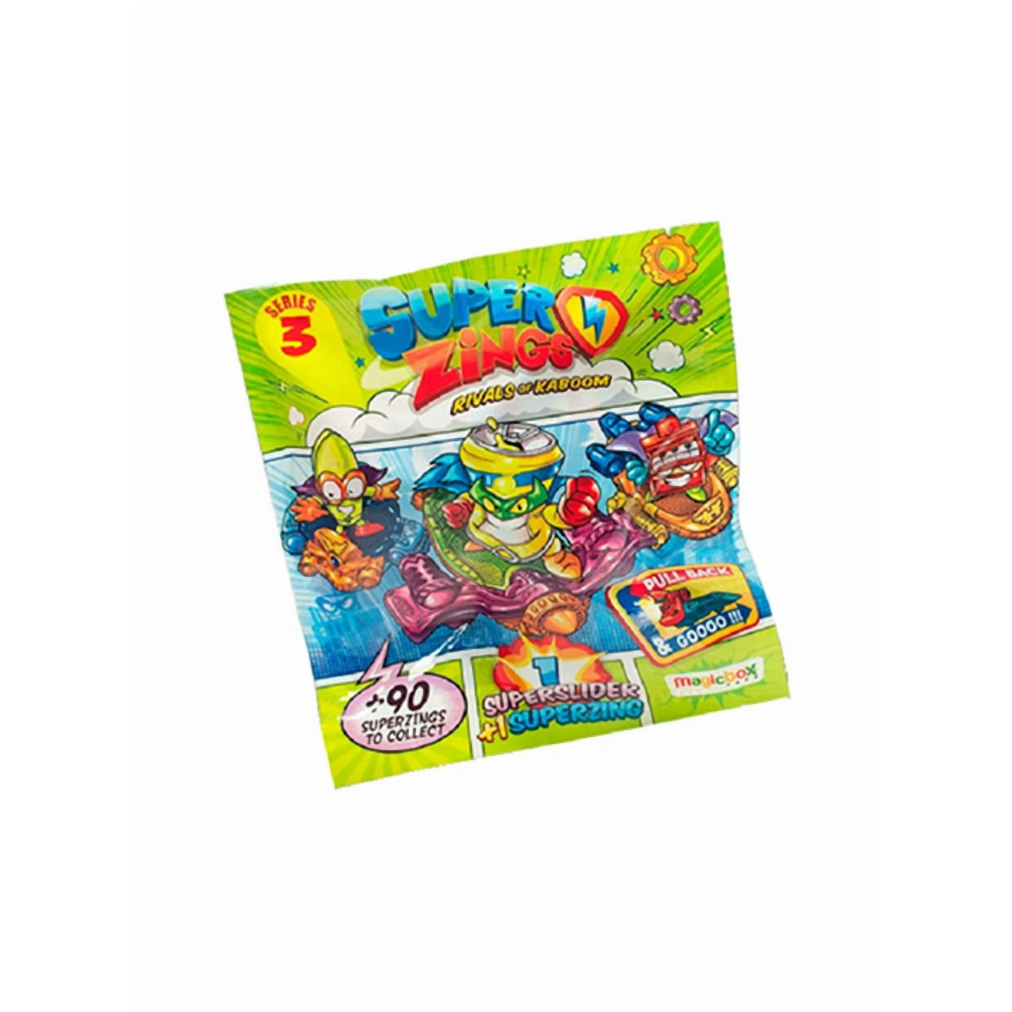 Genérico - Superzings Sobres Figuras Coleccionables Serie Verde