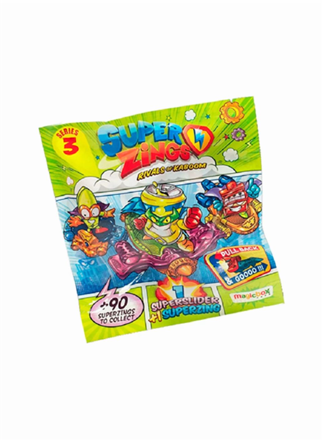 Genérico - Superzings Sobres Figuras Coleccionables Serie Verde