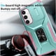 thumbnail image 5 of Funda Armada para Samsung Galaxy S23 FE con Tapa Deslizante y Soporte Magnético Giratorio Verde, 5 of 5