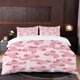 thumbnail image 1 of Cartoon Pink Salamander Pattern Bedding Set. Soft And Comfortable Bedding Set Suitable for All Seasons, 1 of 5