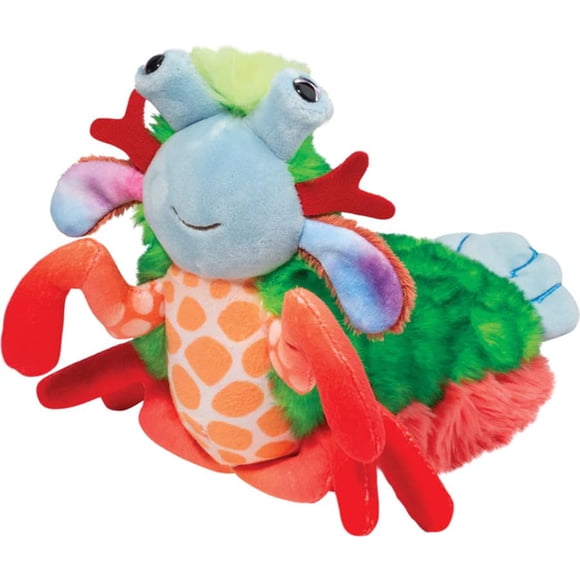 Peluche Douglas Punchie Mantis Shrimp para niños mayores de 2 años