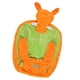 thumbnail image 2 of 45cmx50cm Funda de bolsa de frijol de lino Sofá Funda de juguete Bolsa de almacenamiento Conejo Naranja, 2 of 3