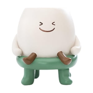 Bothyi - Jarrón Decorativo Con Dibujos Animados, Divertido, Para Aniversario, Hogar, Boda, Fiesta