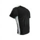 thumbnail image 1 of Polera de Futbol Arix Negra Franja Blanca, 1 of 2