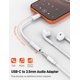 thumbnail image 2 of Adaptador USB‑C a jack de 3,5 mm KAYQINHO (2 unidades) 14 cm, 2 of 7