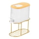 thumbnail image 2 of Dispensador De Bebidas Heladas De 4 Litros De Gran Capacidad Con Soporte Para Barbacoa De Boda Navide?a Amarillo, 2 of 5