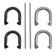 thumbnail image 1 of Juego Tejo MinnARK Hierro Macizo 4 Piezas Exterior, 1 of 3