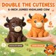 thumbnail image 2 of Bigzagger Squishy Vaca Jumbo 15 cm para Alivio del Estrés, 2 of 7