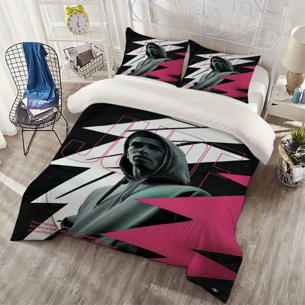3pcs RM-JB JUDE Promotional Poster Printed bedding Includes a Duvet Cover And Two Pillowcases