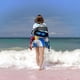 thumbnail image 2 of Astro Bot Toalla de playa de secado rápido con diseño temático, regalo para mujeres y niñas, ideal para cumpleaños, fans, amantes de la música, uso en la playa o al aire libre, 78 × 150 cm, 2 of 6