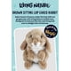 thumbnail image 3 of Animal de peluche Living Nature, conejo de orejas caídas sentado, marrón, 3 of 7