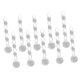 thumbnail image 1 of 10pcs Christmas Drops Festival Party Xmas Tree Hanging Crystal Colgante Decoración, 1 of 5