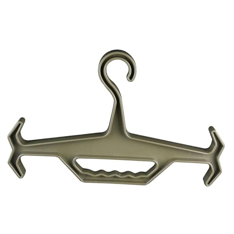 Ioensy - Percha De Trabajo Pesado Percha De Traje De Buceo Antideslizante Durable Plástico Portátil Verde