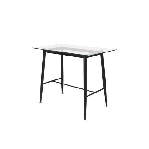 Habita2 Chile - Mesa De Bar 120Cm Atlas Vidrio Black