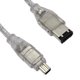 thumbnail image 5 of Cable FireWire Eilumduo 120 cm 6 pines a 4 pines (Pack de 2), 5 of 6