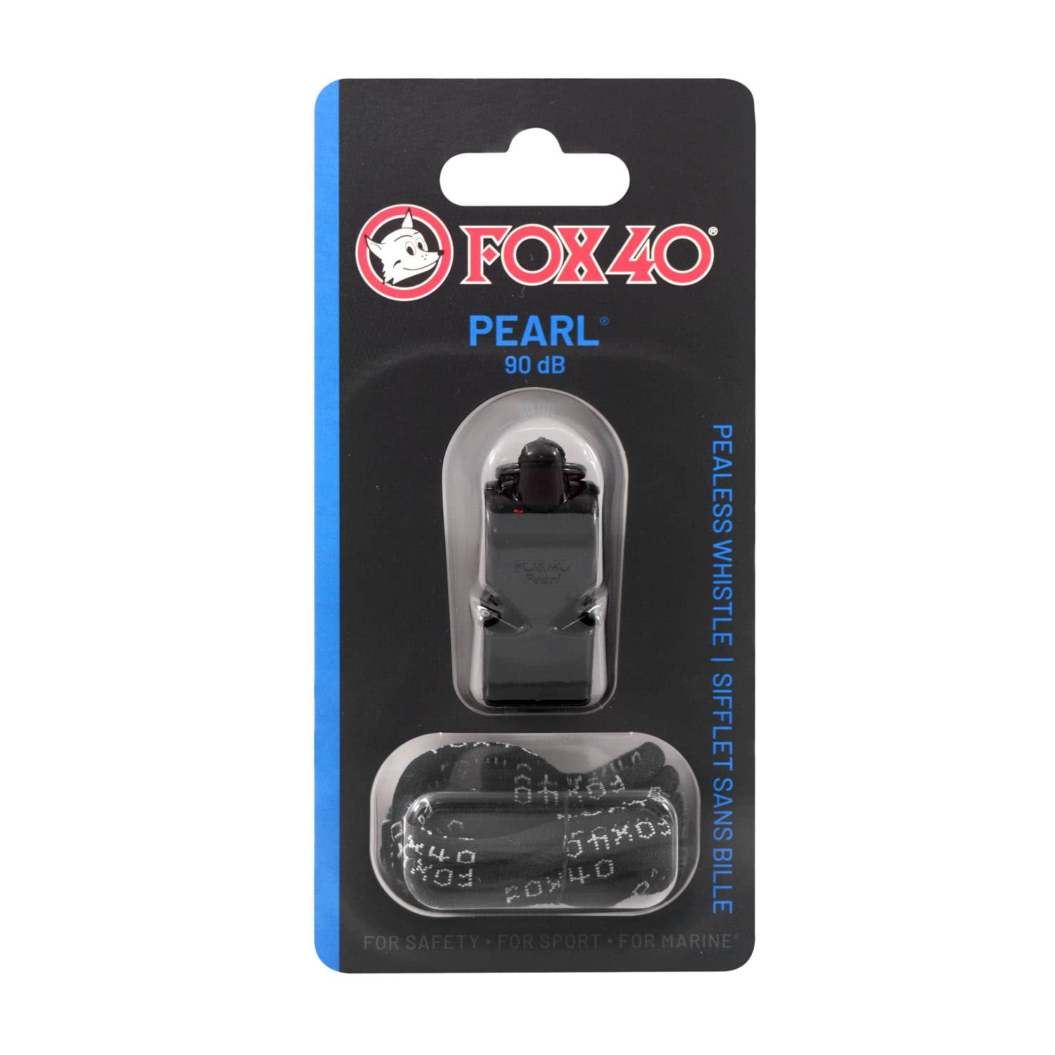 Whistle Fox 40 Pearl, Negro