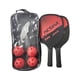 thumbnail image 1 of Raquetas de raqueta de paleta Pickleball profesional 4 Pickleballs Bolsa de transporte Agarre cómodo Ligero para adultos al aire libre Principiantes , rojo, 1 of 5