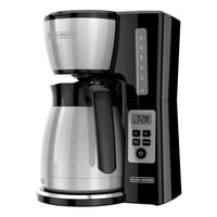 Cafetera Black+Decker De 12 Tazas, Programable Térmicamente