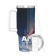 thumbnail image 3 of Ahsoka Tano Vaso aislado de acero inoxidable con asa, diseño temático, regalo para familia, amigos y fans; incluye pajita y encaja en el portavasos estándar, 40 oz, 3 of 6