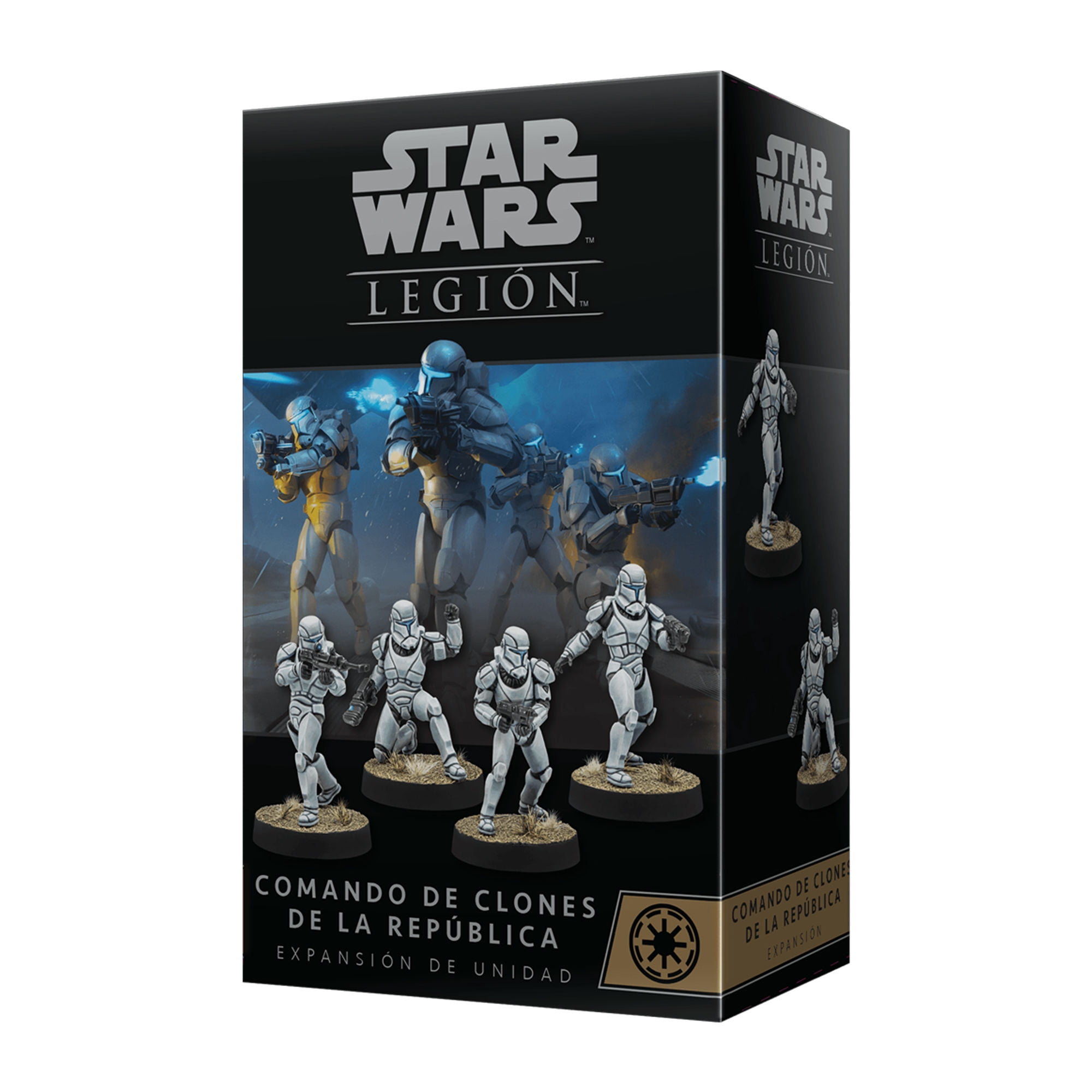Asmodee - Juego De Miniaturas Star Wars Legion - Comando De Clones De La República